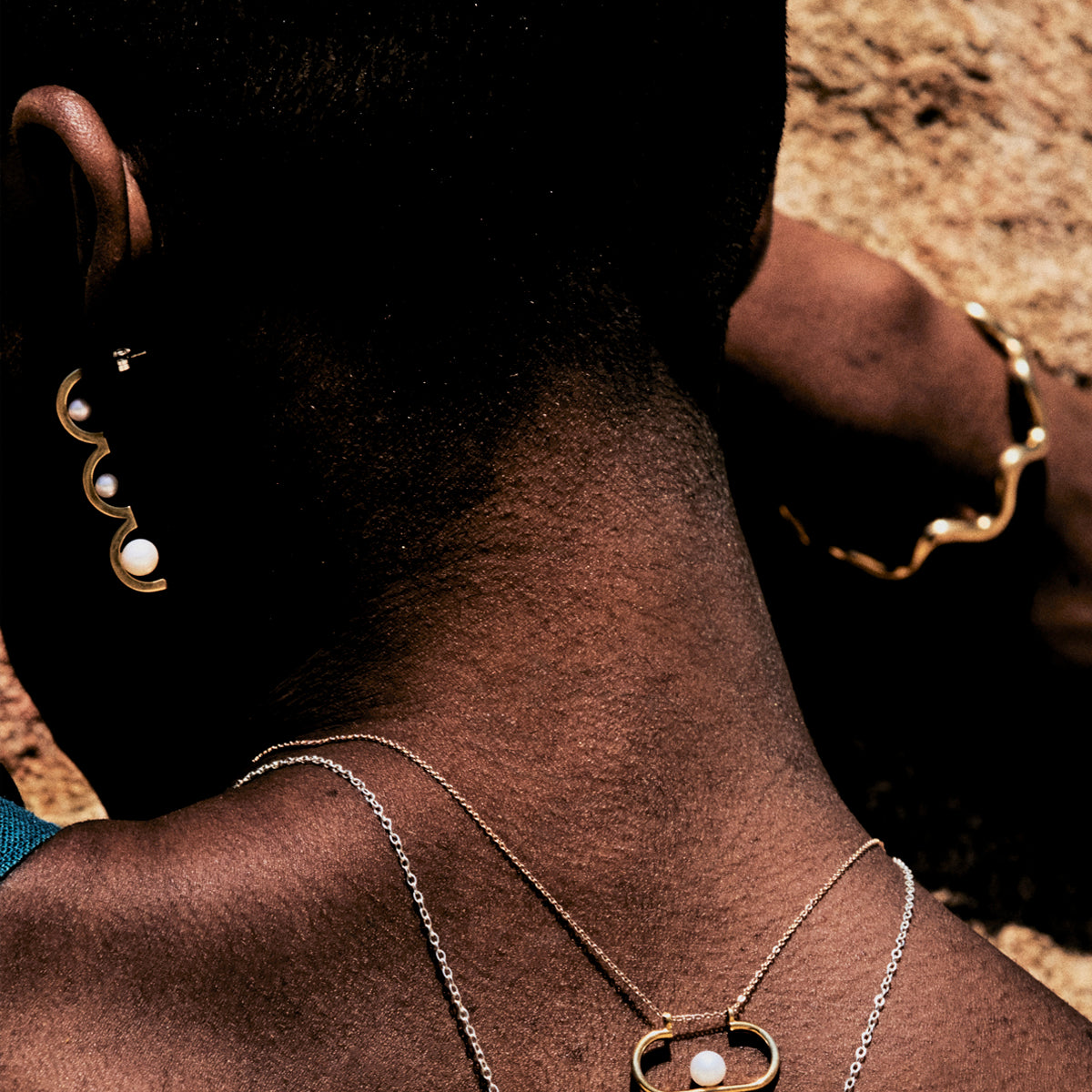 Arco necklace- Silver