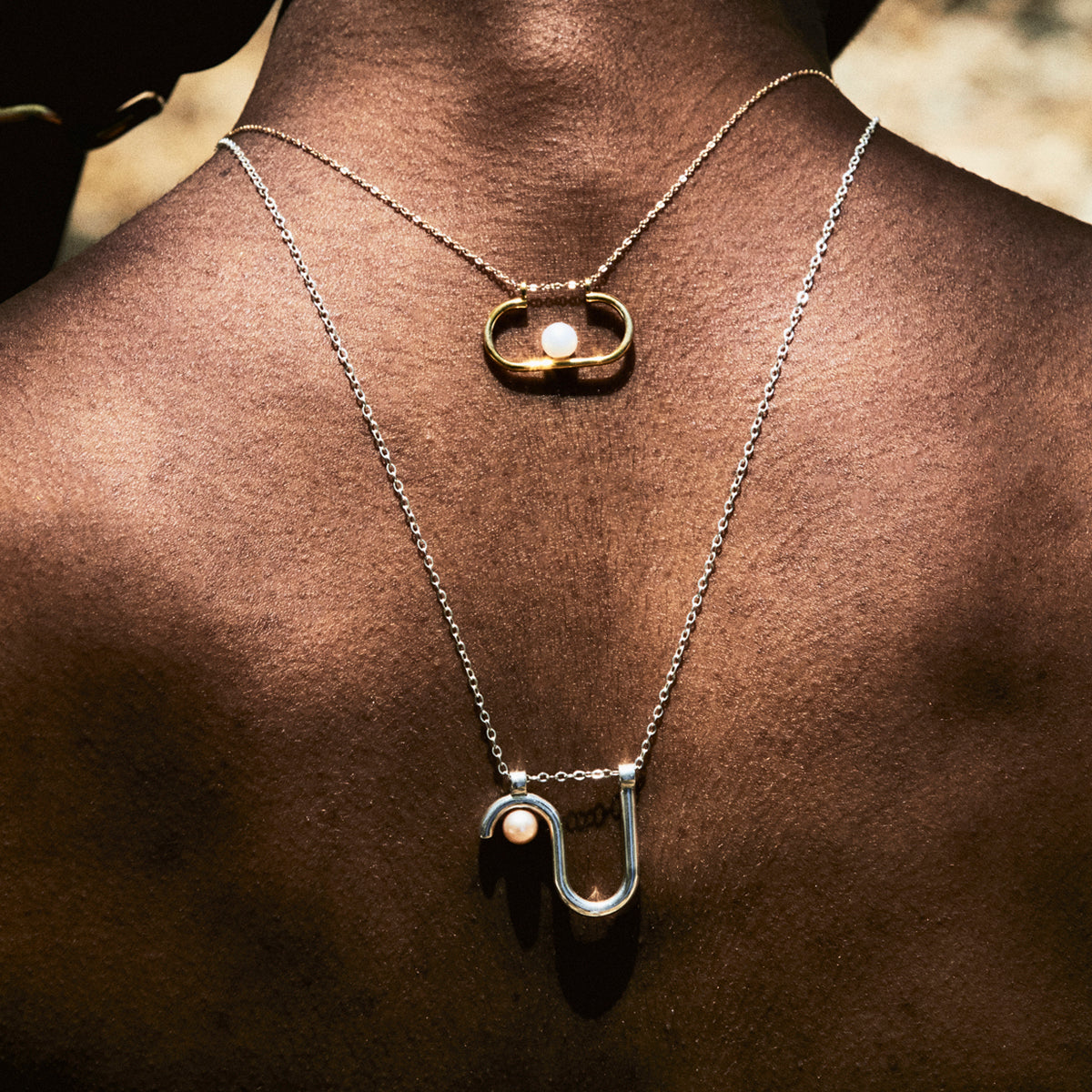 Arco necklace- Silver