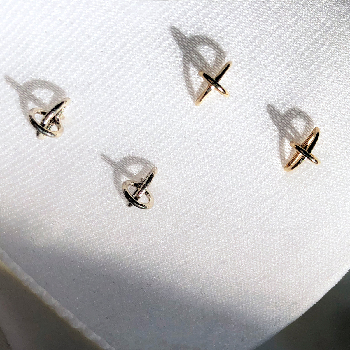 Float Earrings Sterling Silver