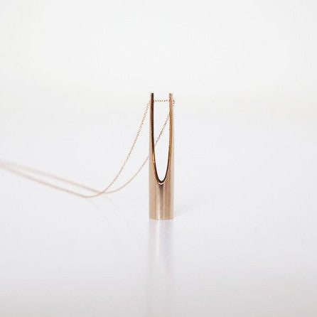 the Y - high polished bronze