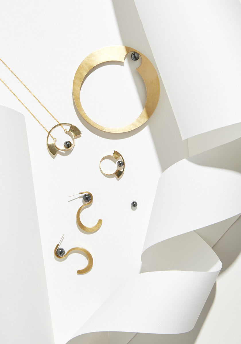 Metalepsis Yuyu Jewelry - brass