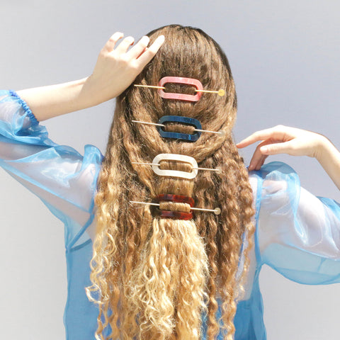 Metalepsis NeoNeo Barrette Hairpin Oblong