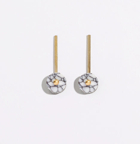 Metalepsis Disc Earring