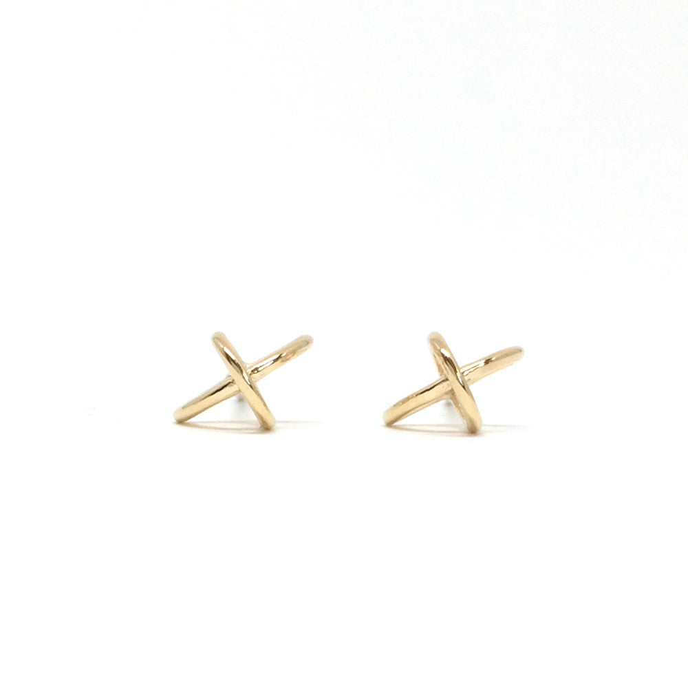 Float Earring 14kt Gold