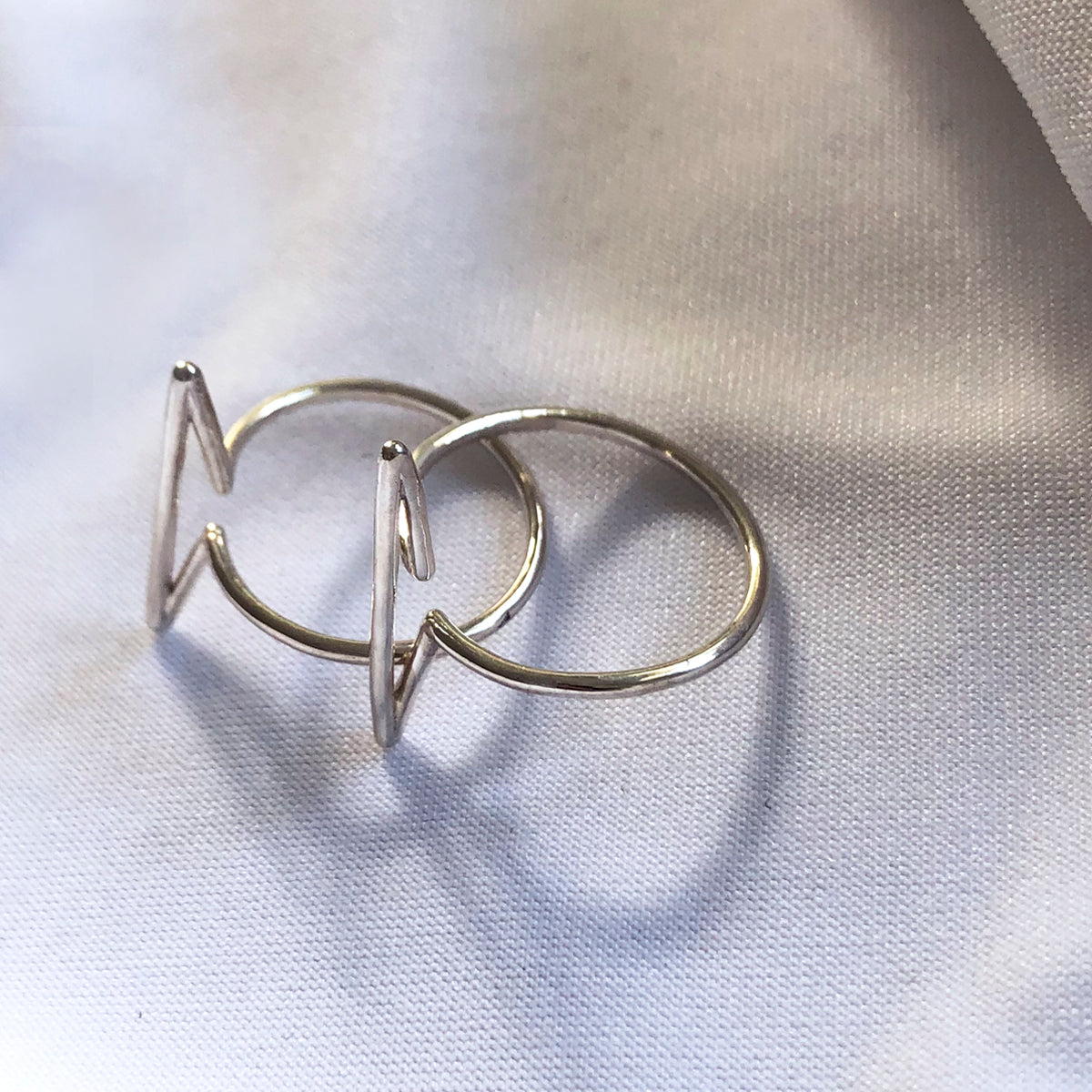 Infinity Bar ring - Sterling silver